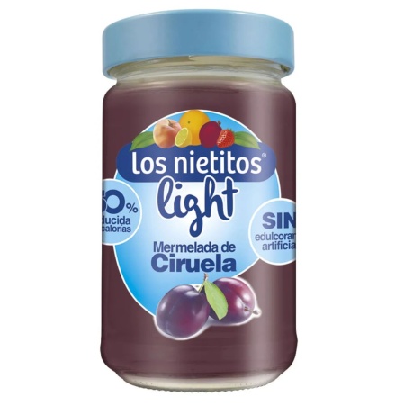 MERMELADA CIRUELA LIGHT LOS NIETITOS 340 GR