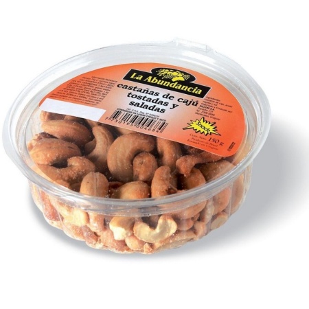 CASTAÑAS CAJU TOSTADA/SALADAS 150 GR