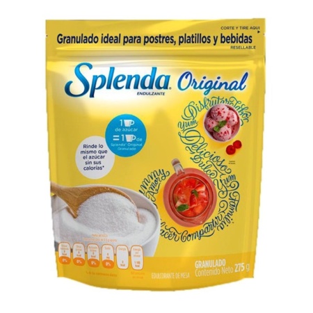 EDULCORANTE SPLENDA GRANULADO 275 GR