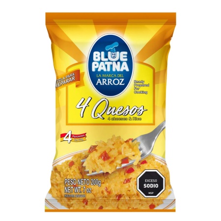 ARROZ BLUE PATNA 4 QUESOS
