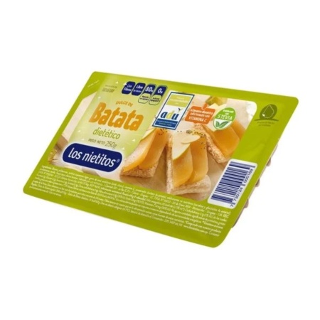 DULCE DE BATATA 0% LOS NIETITOS 250 GR