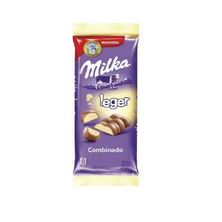 CHOCOLATE MILKA LEGER LECHE 100 GR