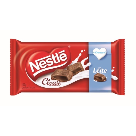 CHOCOLATE NESTLE CLASICO CHOCOLATE CON LECHE 80 GR