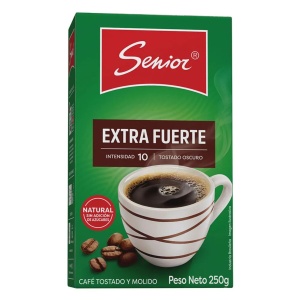CAFE SENIOR EXTRA FUERTE 250 GR.