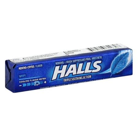 PASTILLAS HALLS MENTOLIPTUS 30 GR