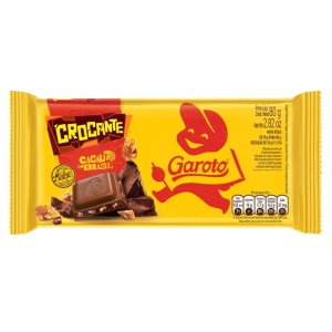 CHOCOLATE GAROTO CROCANTE 80 GR
