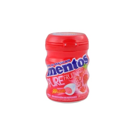 GOMA DE MASCAR MENTOS FRESA 56 GR