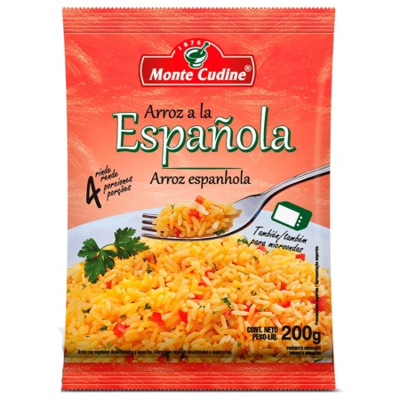 ARROZ A LA ESPAÑOLA MONTE CUDINE 200 GR.