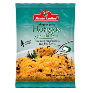 ARROZ CON HONGOS MONTE CUDINE 200 GR.