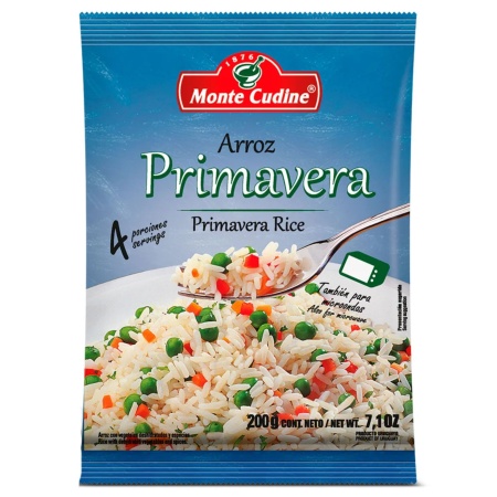 ARROZ PRIMAVERA MONTE CUDINE 200 GR.