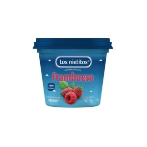 MERMELADA FRAMBUESA LOS NIETITOS 500 GR