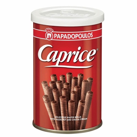 BARQUILLO CAPRICE CHOCOLATE/AVELLANAS 250 GR