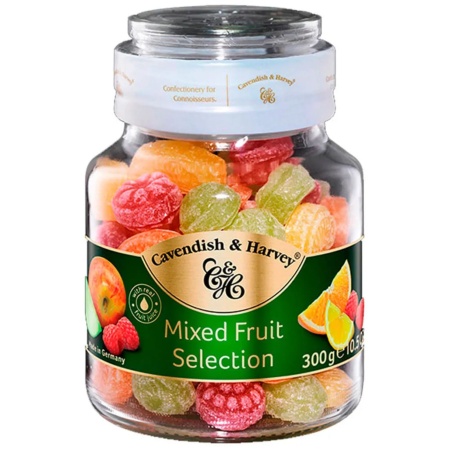 CARAMELOS CAVENDISH & HARVEY 300 GR EN FRASCO