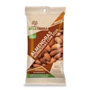 ALMENDRAS CON SOJA DE LA TIERRA 40 GR.