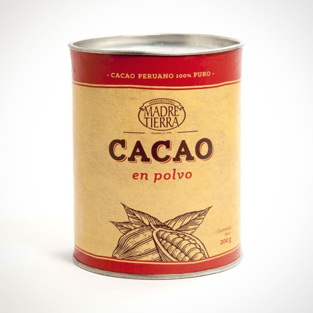 CACAO EN POLVO MADRE TIERRA 200 GR.
