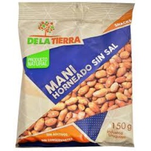 MANI MADRE TIERRA SIN SAL 140 GR.