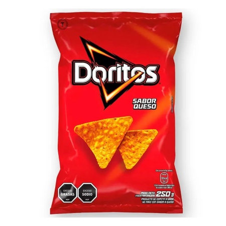 DORITOS QUESO 250 GR