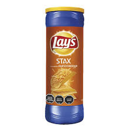 PAPAS FRITAS LAYS STAX CHEDDAR 155.9 GR