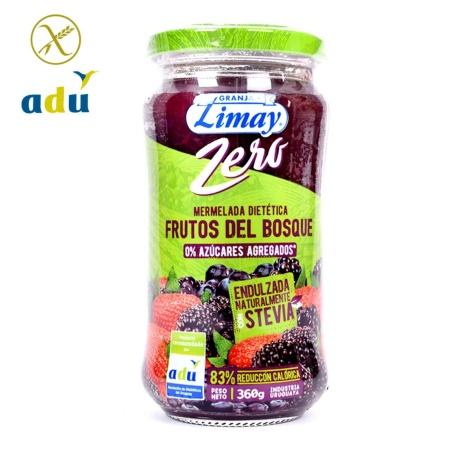 MERMELADA FRUTOS DEL BOSQUE DIET LIMAY 350 GR