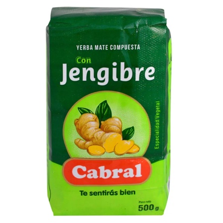 YERBA CABRAL COMPUESTA JENGIBRE 500 GR
