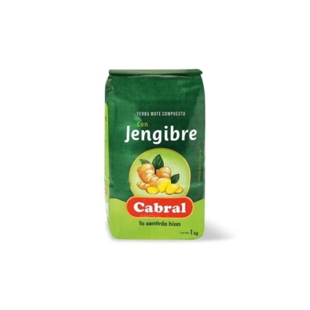 YERBA CABRAL COMPUESTA JENGIBRE 1 KG.