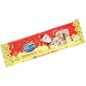 TURRON MANI ARCOR 80 GR