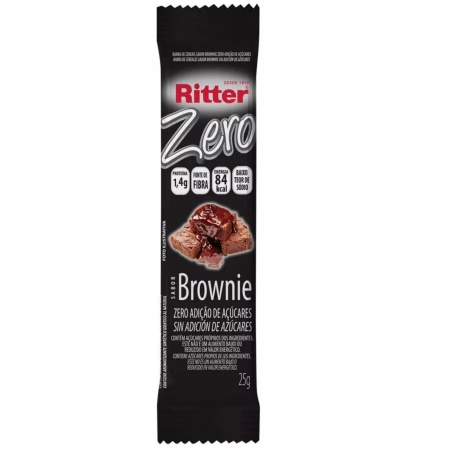 CEREAL RITTER ZERO BROWNIE 25 GR