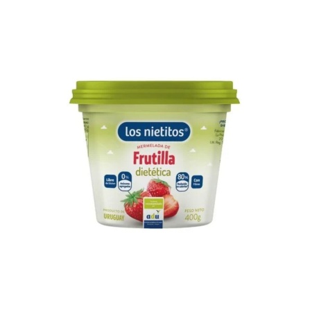 MERMELADA FRUTILLA 0% AZUCAR LOS NIETITOS 400 GR