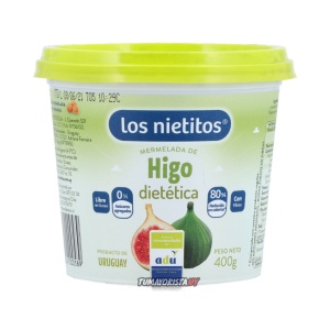 MERMELADA HIGO 0% AZUCAR LOS NIETITOS 400 GR