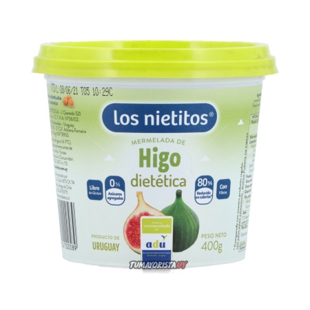 MERMELADA HIGO 0% AZUCAR LOS NIETITOS 400 GR