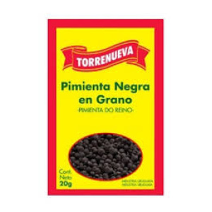 PIMIENTA NEGRA EN GRANO TORRENUEVA 20 GR.