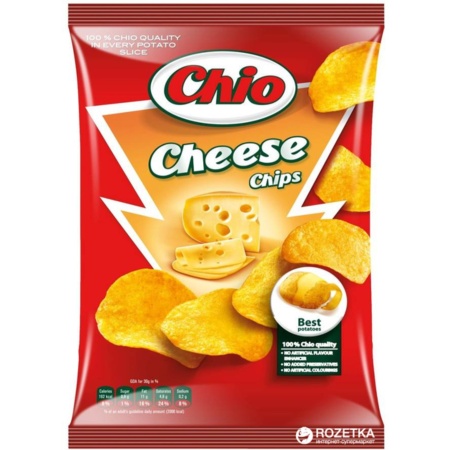 PAPAS CHIPS CHIO QUESO 75 GR.