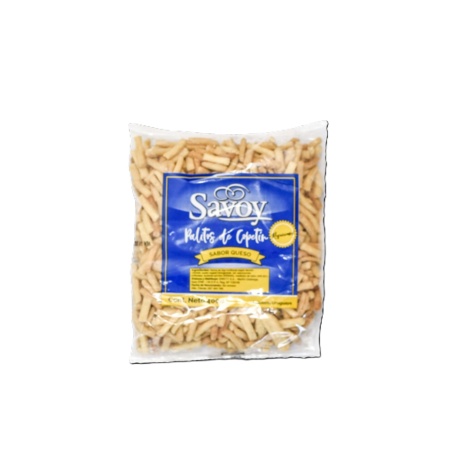 PALITOS SAVOY QUESO 400 GR.
