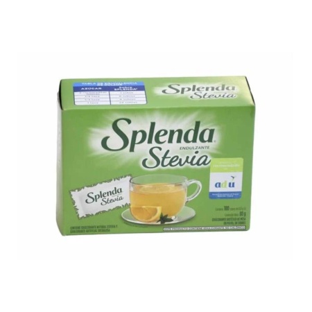 EDULCORANTE SPLENDA STEVIA X 100