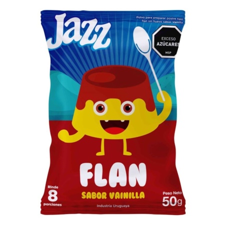 FLAN JAZZ VAINILLA 8 PORCIONES.