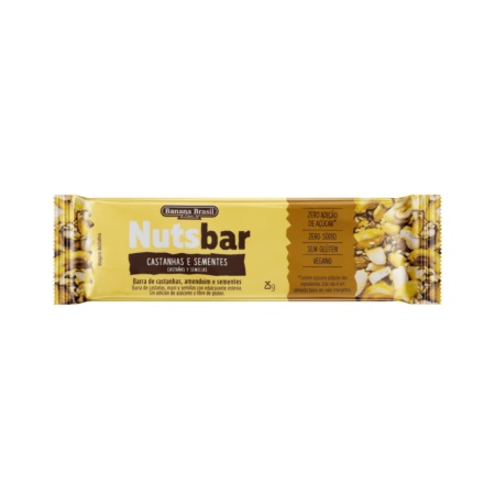 CEREAL SEMILLAS NUTS BAR 25 GR.