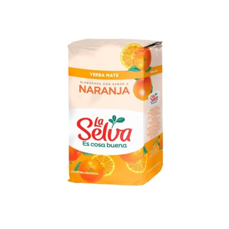 YERBA LA SELVA SABOR NARANJA 500 GR