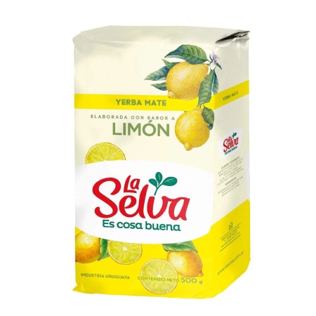 YERBA LA SELVA CON LIMON 500 GR