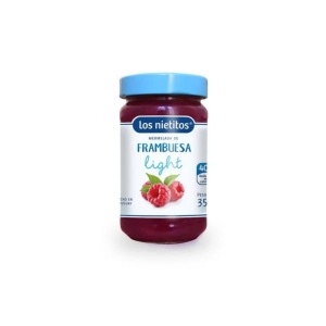 MERMELADA FRAMBUESA LIGHT LOS NIETITOS 350 GR