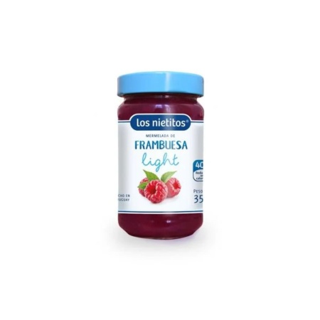 MERMELADA FRAMBUESA LIGHT LOS NIETITOS 350 GR