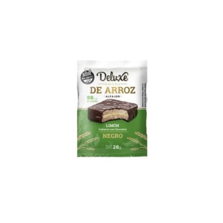 ALFAJOR DE ARROZ LIMON DE LUXE 28 GR.