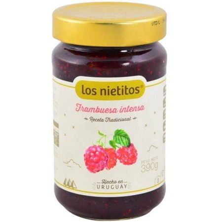 MERMELADA FRAMBUESA LOS NIETITOS 390 GR