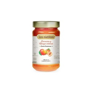 MERMELADA DURAZNO-MANGO LOS NIETITOS 390 GR