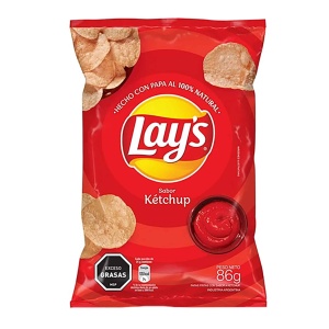 PAPAS FRITAS LAYS KETCHUP 86 GR