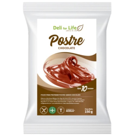 POSTRE DELI FOR LIFE CHOCOLATE 150 GR
