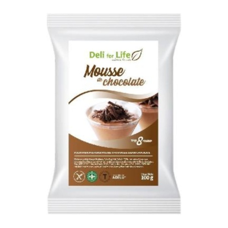 MOUSSE DELI FOR LIFE CHOCOLATE 100 GR.