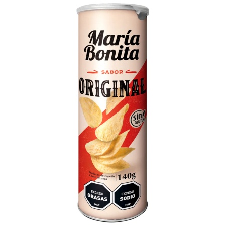 PAPAS FRITAS MARÍA BONITA ORIGINAL 140 GR