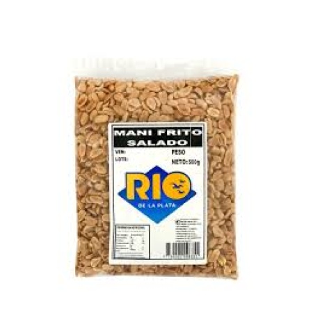 MANI FRITO SALADO RÍO DE LA PLATA 500 GR