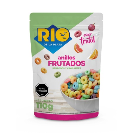 CEREAL ANILLO FRUTADOS RIO DE LA PLATA PLATA 110 GR.