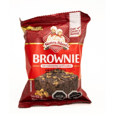 BROWNIE NUTRABIEN 62 GR
